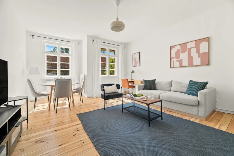 Wunderschöne 2-Zimmer Wohnung in Pankow - voll möbliert — photo 1